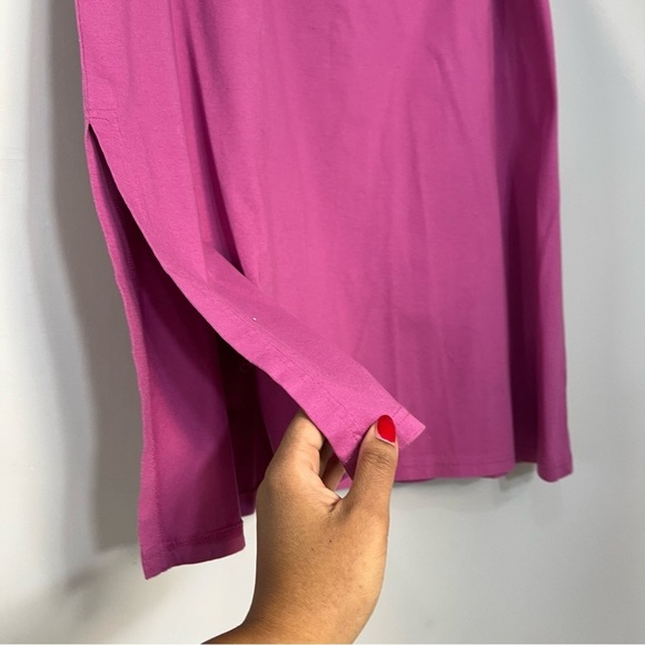 Michael Simon purple long sleeve top and skirt matching set coord set for spring - Picture 9 of 10